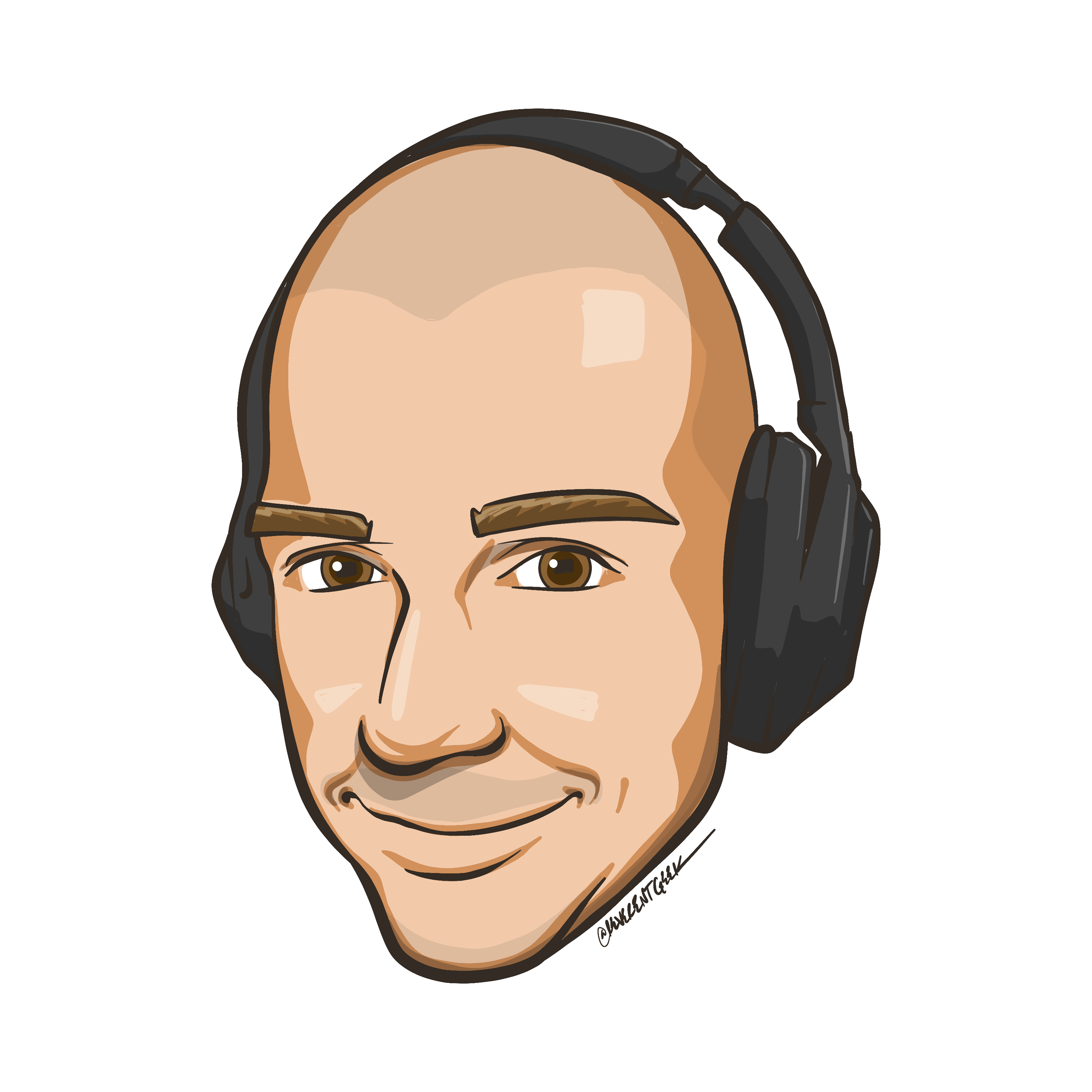 Josh Gretz Head - Hand Drawn Avatar